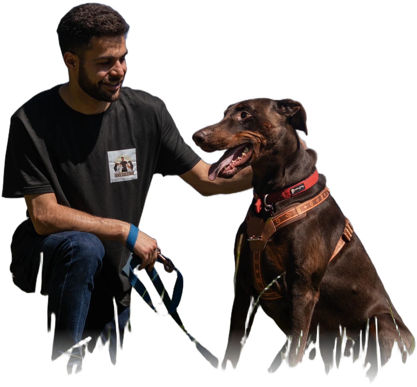 Ben et son chien Rey